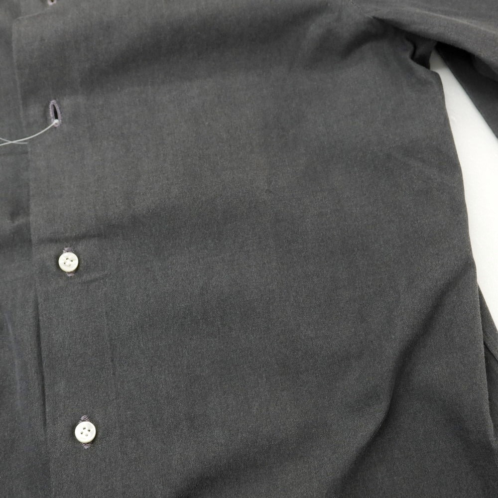 【中古】ルカ アヴィタービレ LUCA AVITAVIRE Sharon別注 コットン ワイドカラー カジュアルシャツ グレー【 37 】【 状態ランクA 】【 メンズ 】