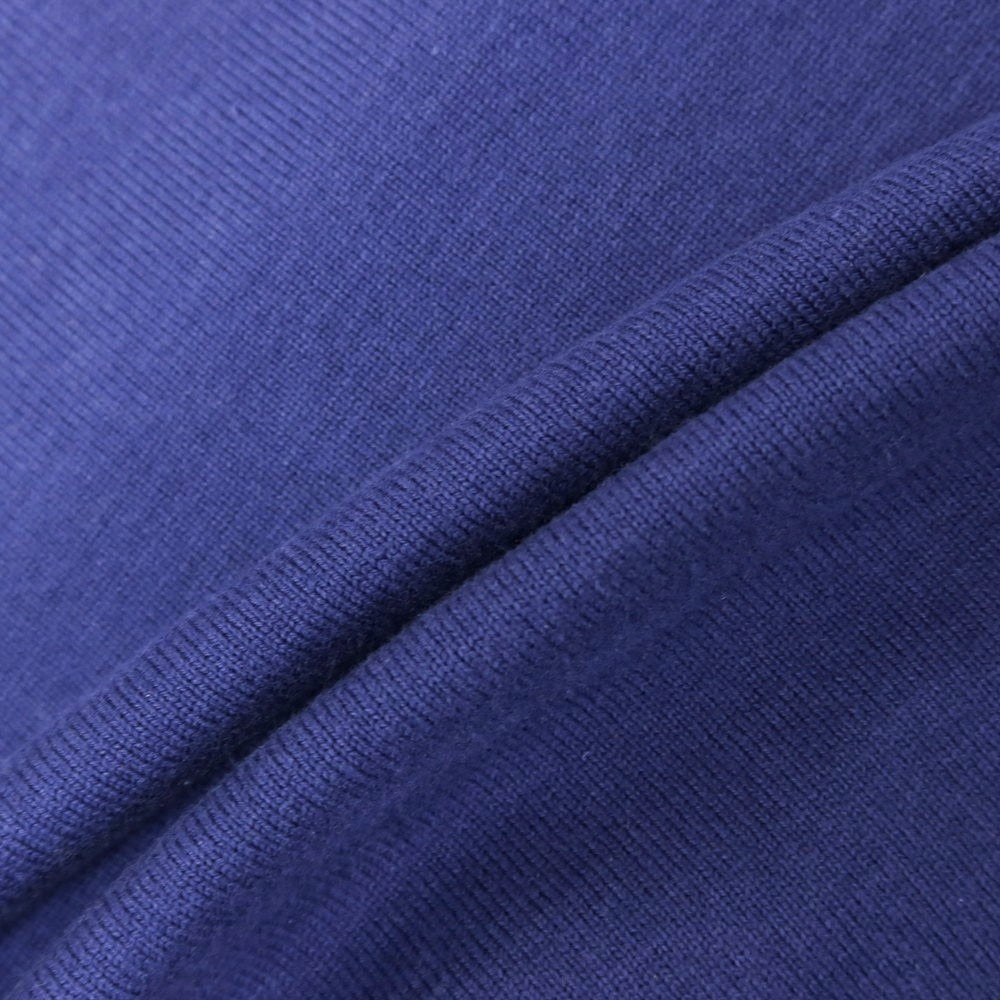 【中古】ラ テッラ LA TERRA コットン クルーネック スウェット ネイビー【 2 】【 状態ランクD 】【 メンズ 】