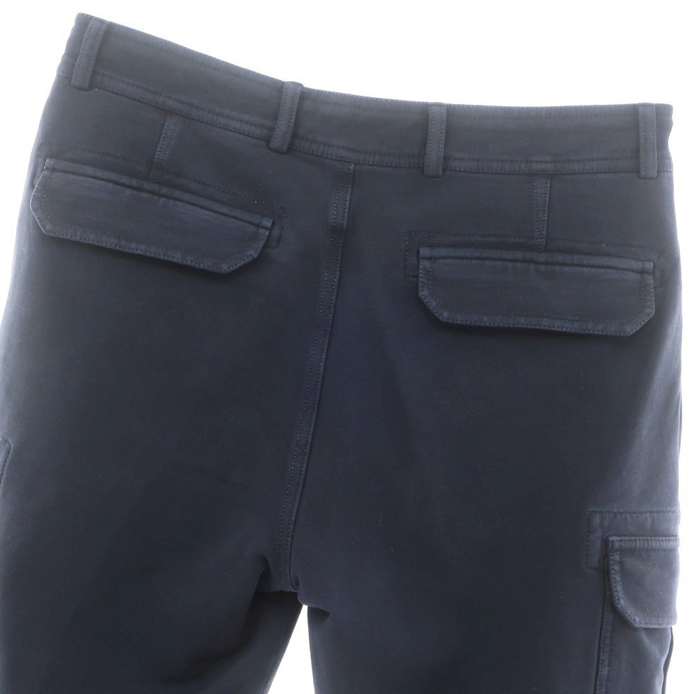 【新品】チルコロ1901 CIRCOLO 1901 コットン ジャージー カーゴ ショートパンツ ネイビー【 44 】【 状態ランクN 】【 メンズ 】