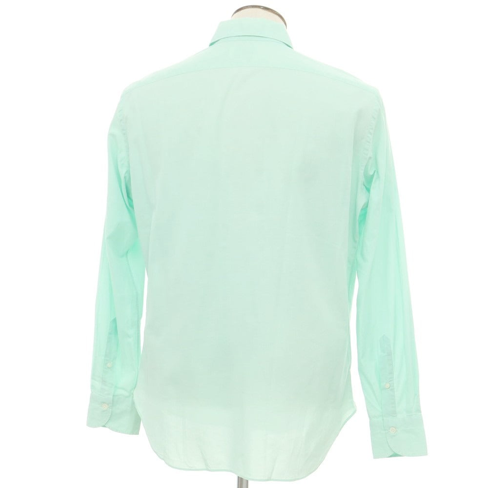 【新品】ジャンネット giannetto コットン レギュラーカラー カジュアルシャツ ミントグリーン【 43 】【 状態ランクN 】【 メンズ 】