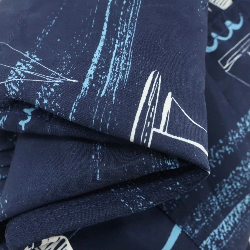 【新品】ブルーミント BLUEMINT ポリエステル 水陸両用 ショートパンツ ネイビー【 M 】【 状態ランクN 】【 メンズ 】