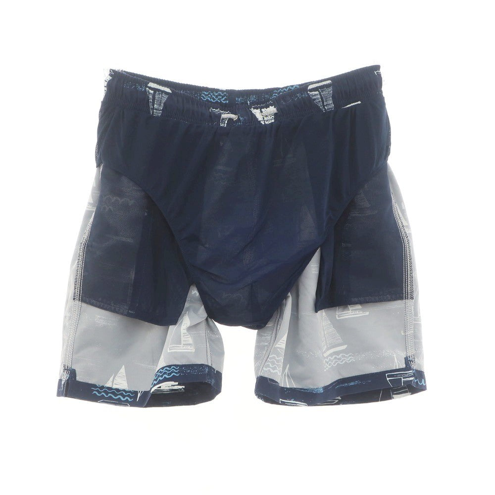 【新品】ブルーミント BLUEMINT ポリエステル 水陸両用 ショートパンツ ネイビー【 M 】【 状態ランクN 】【 メンズ 】
