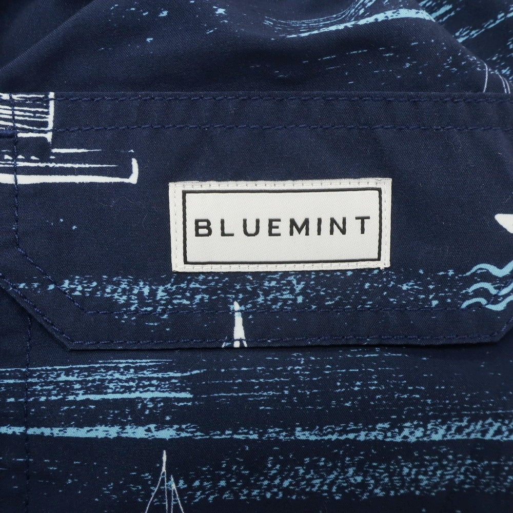 【新品】ブルーミント BLUEMINT ポリエステル 水陸両用 ショートパンツ ネイビー【 M 】【 状態ランクN 】【 メンズ 】
