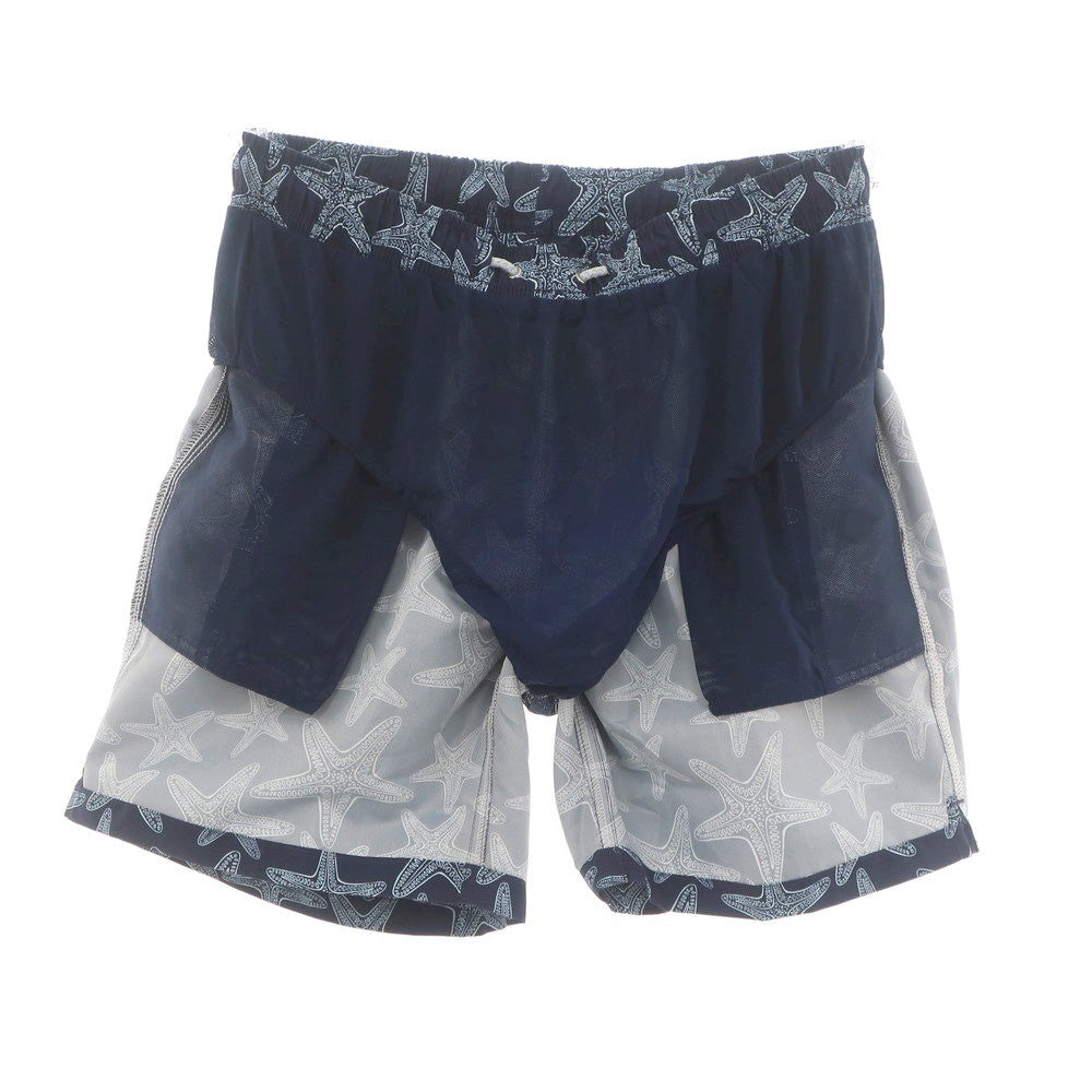 【新品】ブルーミント BLUEMINT ポリエステル 水陸両用 ショートパンツ ネイビー【 M 】【 状態ランクN 】【 メンズ 】