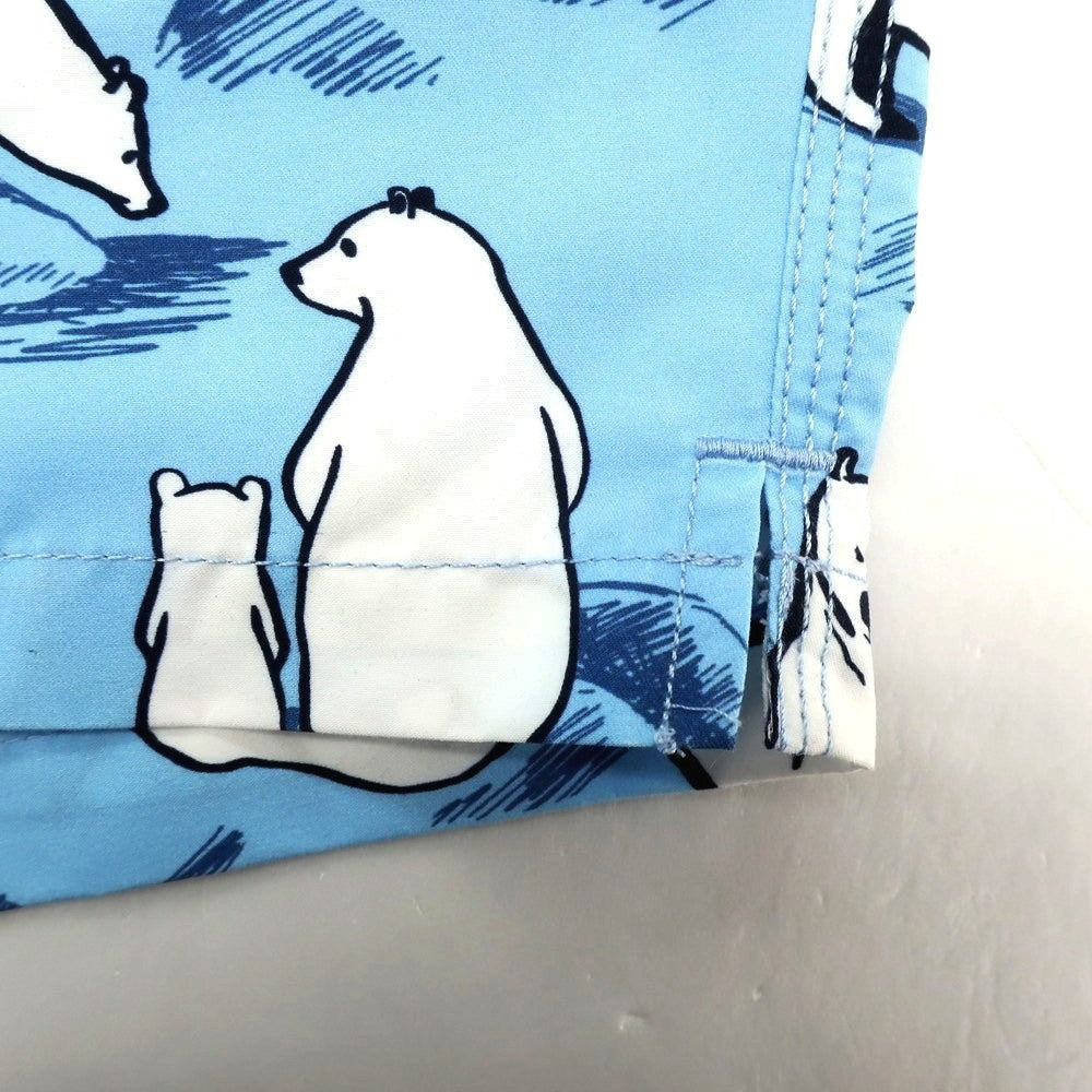 【新品アウトレット】ブルーミント BLUEMINT ポリエステル 水陸両用 ショートパンツ ライトブルー【 M 】【 状態ランクN- 】【 メンズ 】