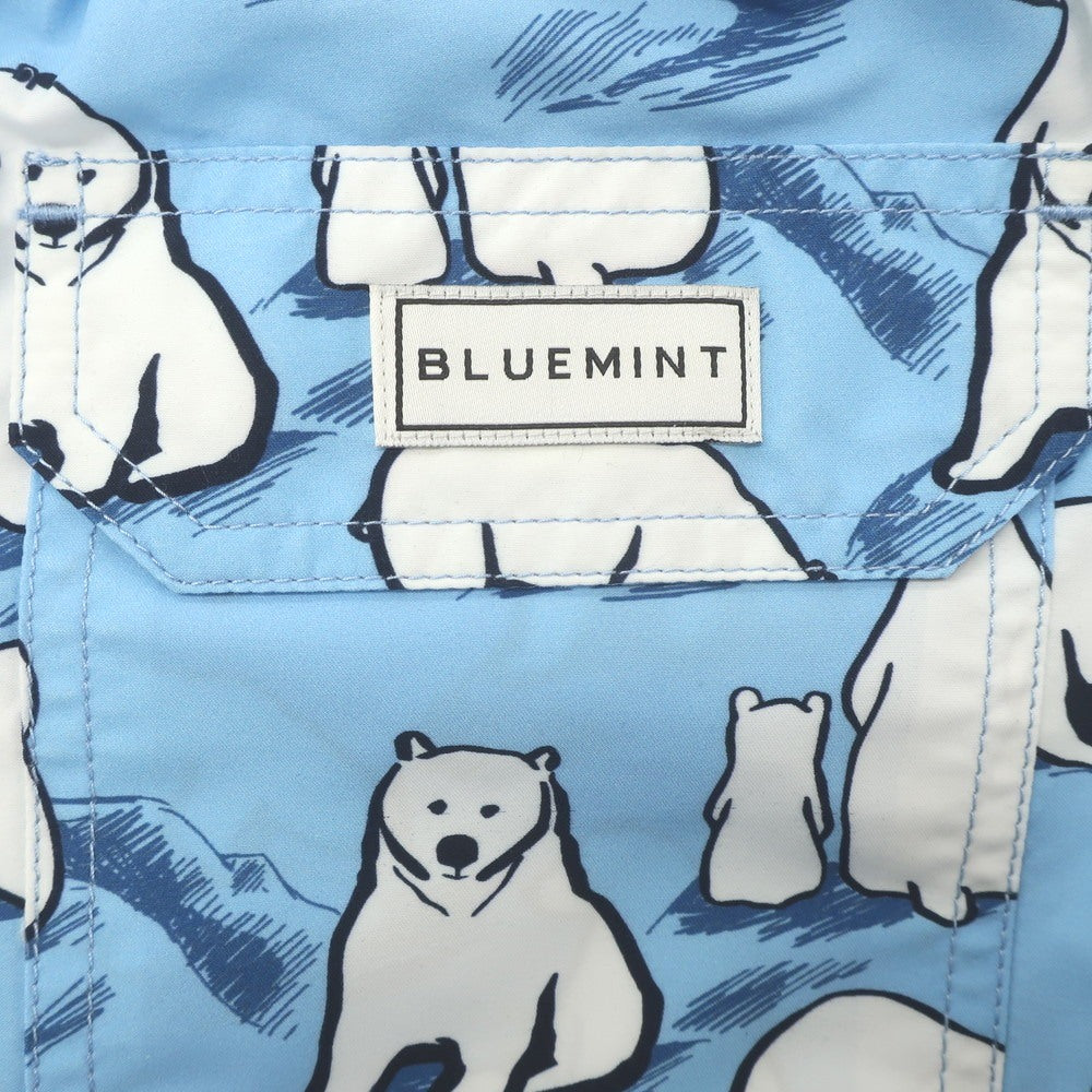 【新品アウトレット】ブルーミント BLUEMINT ポリエステル 水陸両用 ショートパンツ ライトブルー【 L 】【 状態ランクN- 】【 メンズ 】