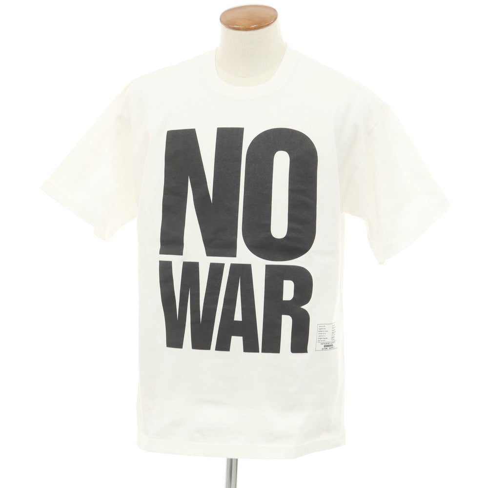 【中古】ネイバーフッド NEIGHBORHOOD × KATHARINE HAMNETT コットン クルーネック 半袖Tシャツ ホワイト【 M 】【 状態ランクA 】【 メンズ 】