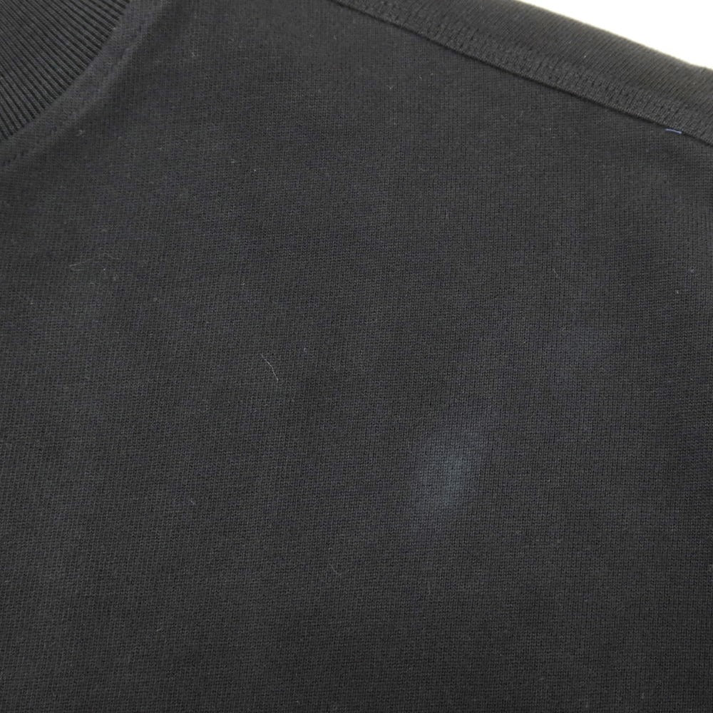 【中古】アディダス adidas コットン モックネック 長袖Tシャツ ブラック【 XS 】【 状態ランクA 】【 メンズ 】