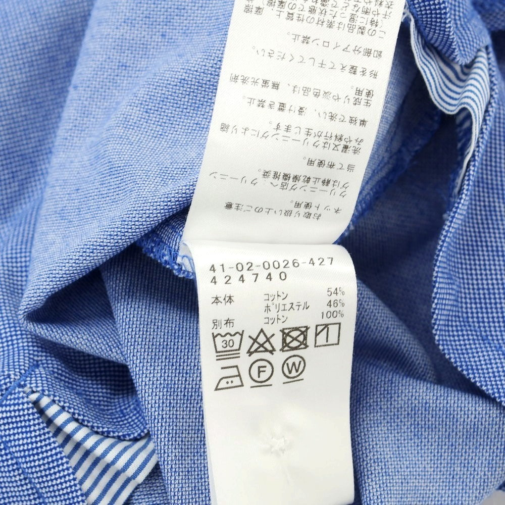 【中古】ビームスハート BEAMS HEART コットンポリエステル 鹿の子 半袖ポロシャツ ブルー【 S 】【 状態ランクB 】【 メンズ 】