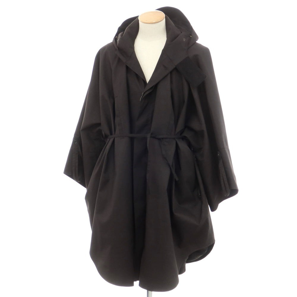 【中古】ノルウェージャンレイン Norwegian Rain オーバーサイズ Raincho Unisex ポンチョコート ブラック【 MINUS 】【 状態ランクB 】【 メンズ 】