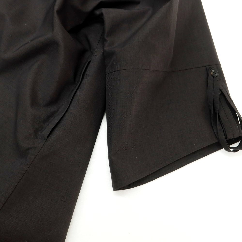 【中古】ノルウェージャンレイン Norwegian Rain オーバーサイズ Raincho Unisex ポンチョコート ブラック【 MINUS 】【 状態ランクB 】【 メンズ 】