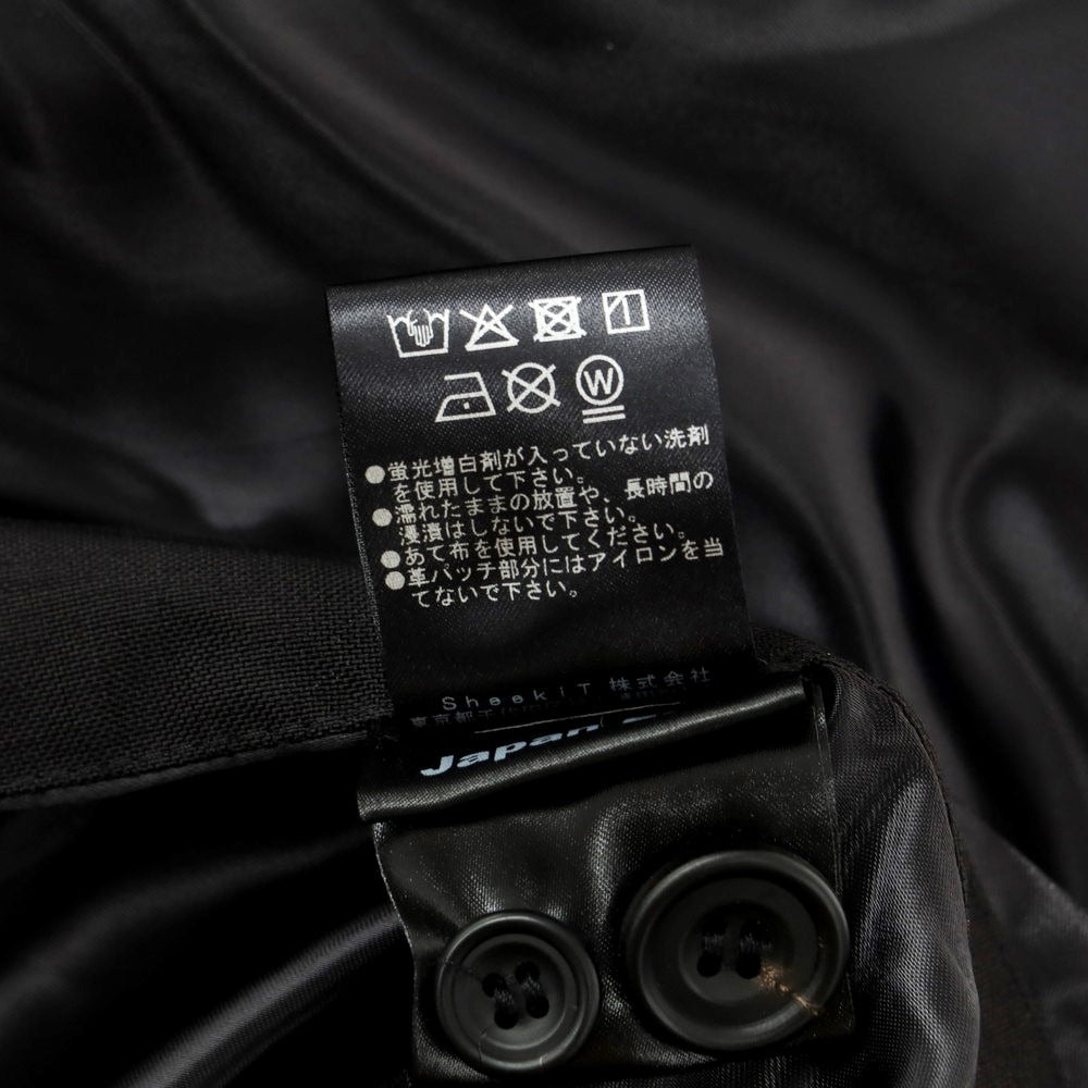 【中古】ノルウェージャンレイン Norwegian Rain オーバーサイズ Raincho Unisex ポンチョコート ブラック【 MINUS 】【 状態ランクB 】【 メンズ 】