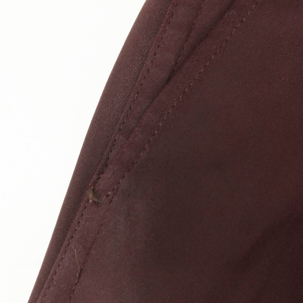 【中古】ランバン LANVIN アセテートレーヨン カジュアルスラックスパンツ ワインレッド【 46 】【 状態ランクC 】【 メンズ 】