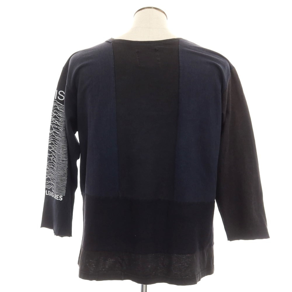 【中古】ウィエップ WEYEP コットン系 長袖Tシャツ ブラック【サイズF/L】【BLK】【S/S/A/W】【状態ランクC】【メンズ】