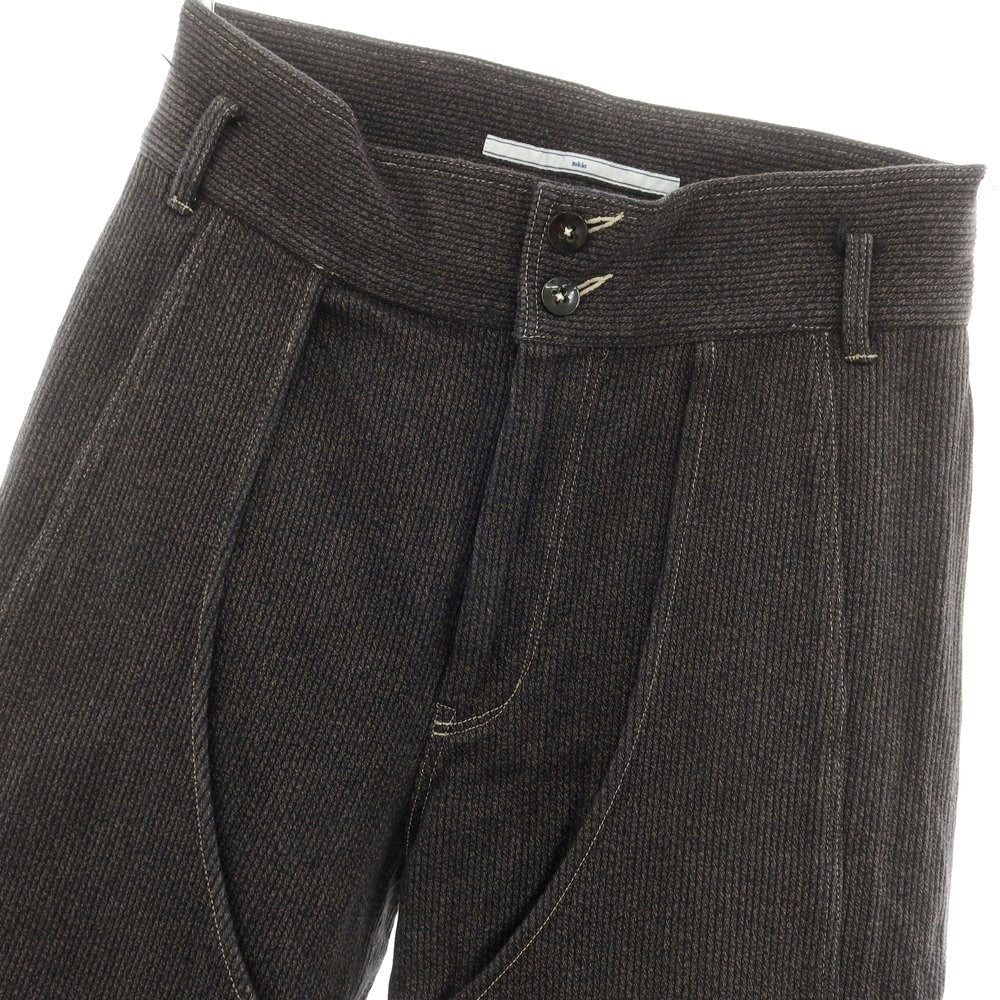 【中古】トキオ tokio コットン パンツ ボトムス ネイビーグレー系xアッシュブラウン【サイズ表記なし(M位)】【GRY】【A/W】【状態ランクB】【メンズ】