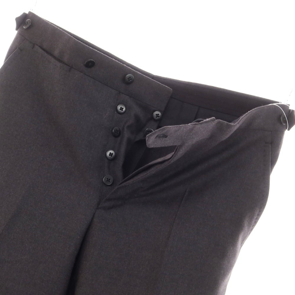 【中古】シャロン Sharon ウール系 ドレススラックスパンツ チャコール【サイズ表記なし(S位)】【GRY】【A/W】【状態ランクA】【メンズ】