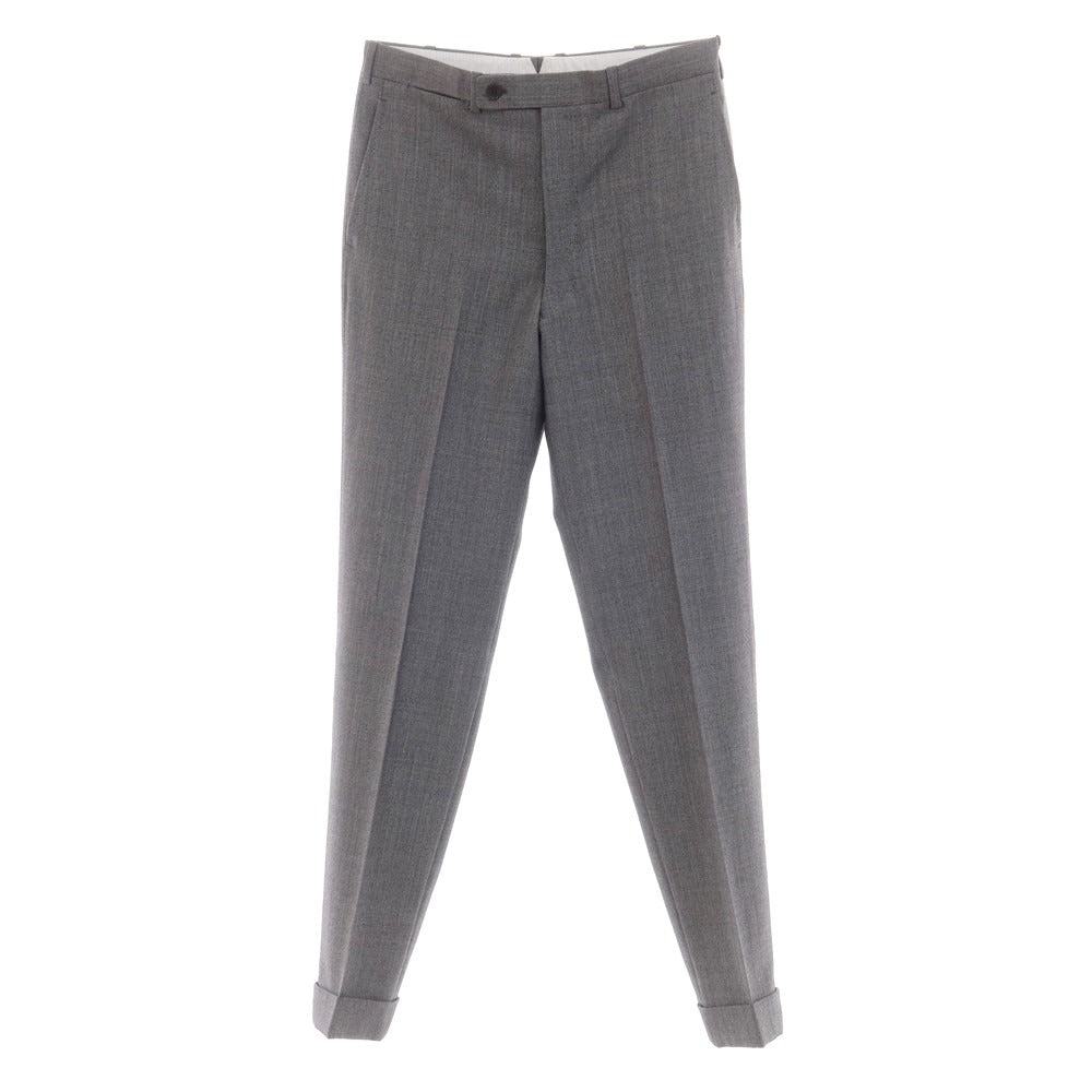【中古】シャロン Sharon ウール系 ドレススラックスパンツ グレーxブラック【サイズ表記なし(S位)】【GRY】【A/W】【状態ランクA】【メンズ】