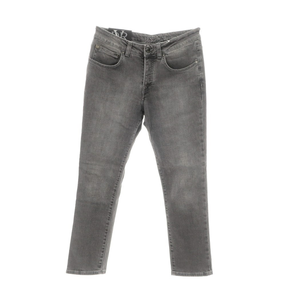 【中古】デヴォレ インチピット DEVORE Incipit ストレッチ コットン ジーンズ デニムパンツ グレー【 46/30 】【 状態ランクB 】【 メンズ 】