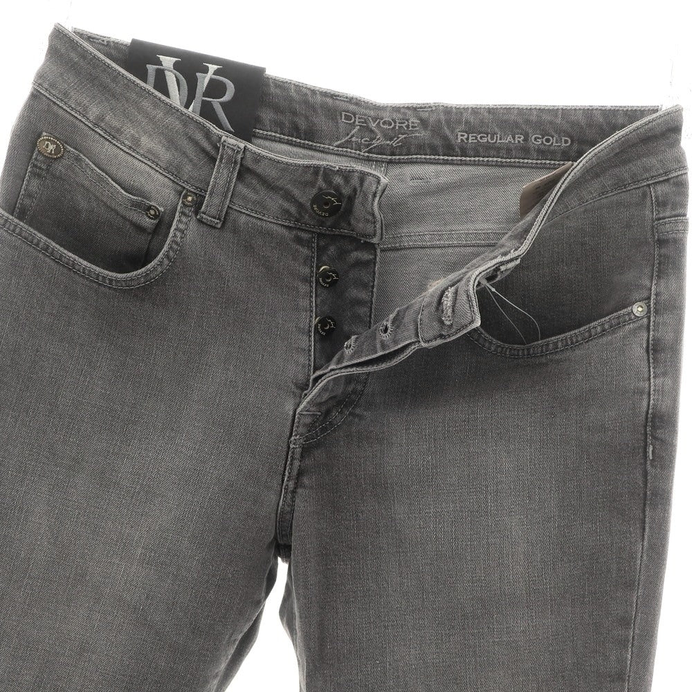 【中古】デヴォレ インチピット DEVORE Incipit ストレッチ コットン ジーンズ デニムパンツ グレー【 46/30 】【 状態ランクB 】【 メンズ 】
