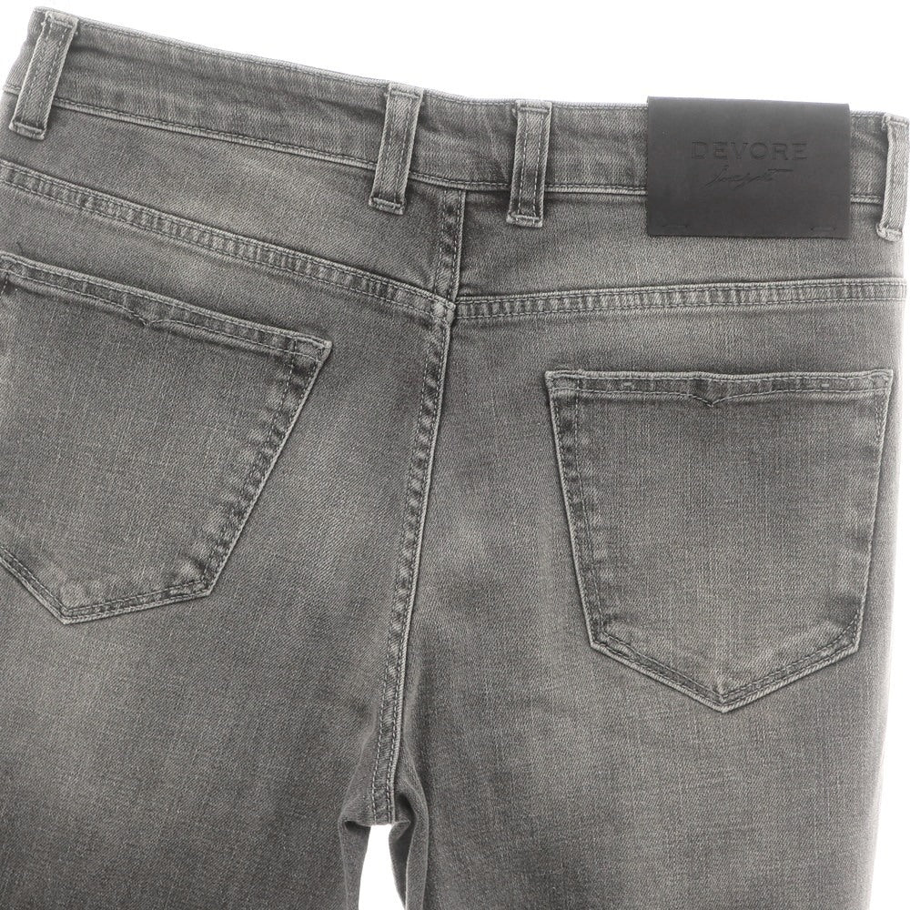 【中古】デヴォレ インチピット DEVORE Incipit ストレッチ コットン ジーンズ デニムパンツ グレー【 46/30 】【 状態ランクB 】【 メンズ 】
