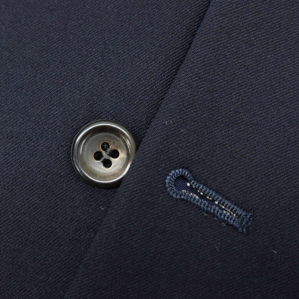 【中古】コムサデモードメン COMME CA DU MODE MEN ウール 2つボタン テーラードジャケット ダークネイビー【 表記なし(L位) 】【 状態ランクB 】【 メンズ 】