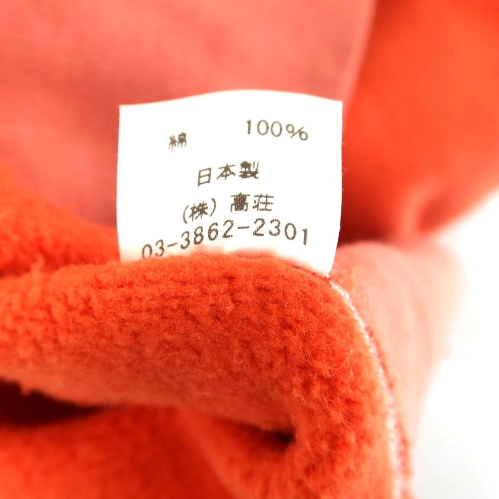 【中古】バーンズアウトフィッターズ BARNS OUTFITTERS コットン クルーネック スウェット オレンジ【サイズ1(38-40)】【ORG】【A/W】【状態ランクC】【メンズ】