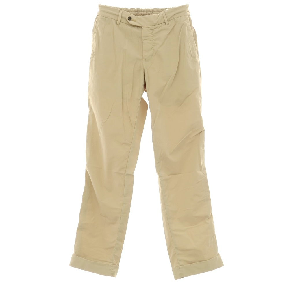 【中古】ピーティートリノ PT TORINO ストレッチ ナイロン イージースラックスパンツ ベージュ【 42 】【 状態ランクB 】【 メンズ 】
