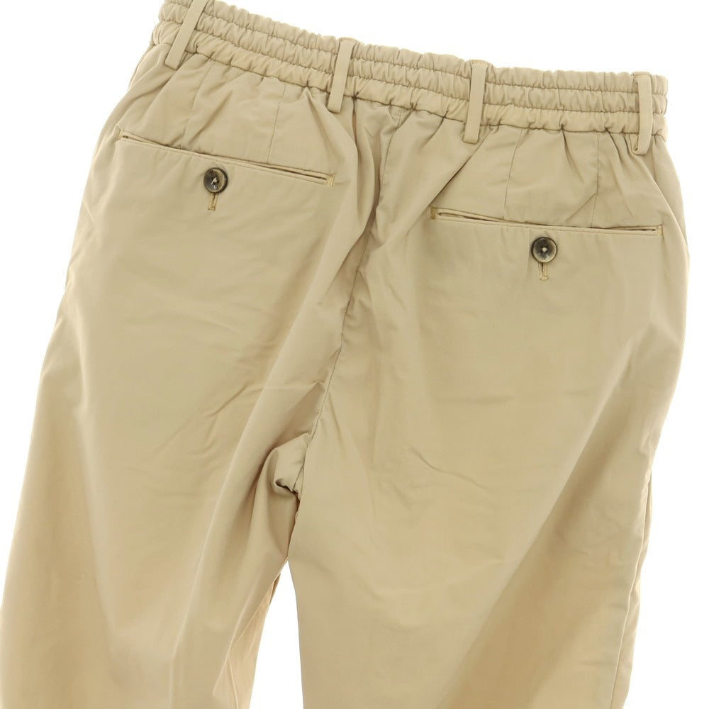 【中古】ピーティートリノ PT TORINO ストレッチ ナイロン イージースラックスパンツ ベージュ【 42 】【 状態ランクB 】【 メンズ 】