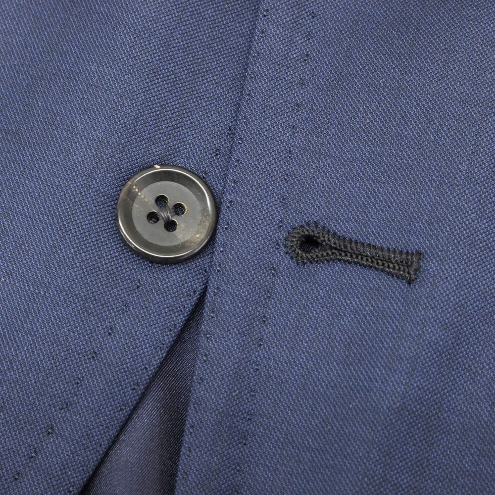 【中古】シャロン Sharon ウール ハンドメイド 2つボタンスーツ ネイビー【 表記なし(XS位) 】【 状態ランクB 】【 メンズ 】