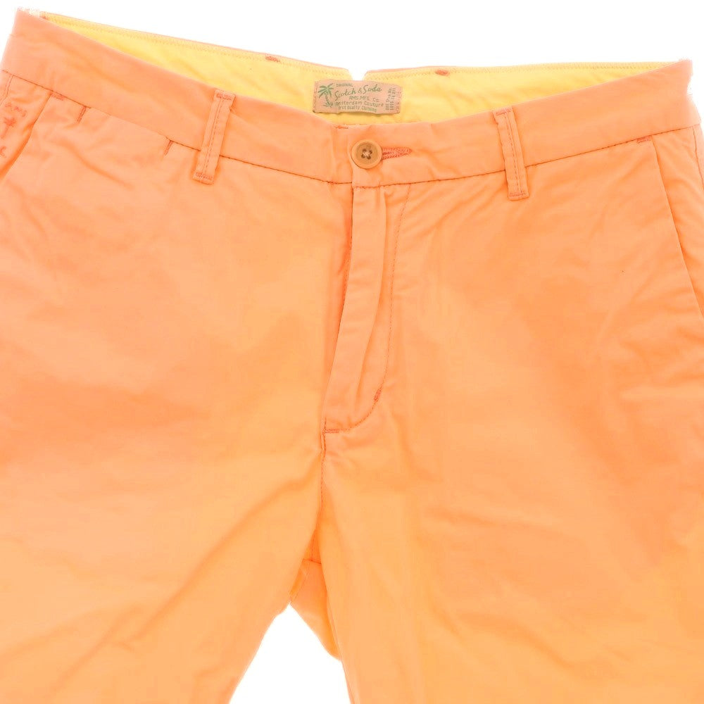 【中古】スコッチアンドソーダ SCOTCH & SODA コットン ショートパンツ ペールオレンジ【 29 】【 状態ランクC 】【 メンズ 】