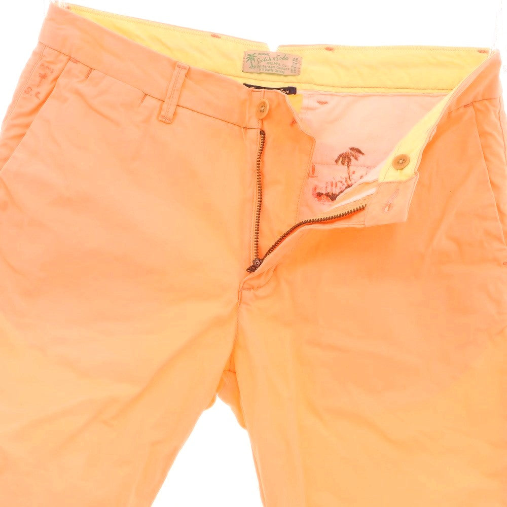【中古】スコッチアンドソーダ SCOTCH & SODA コットン ショートパンツ ペールオレンジ【 29 】【 状態ランクC 】【 メンズ 】