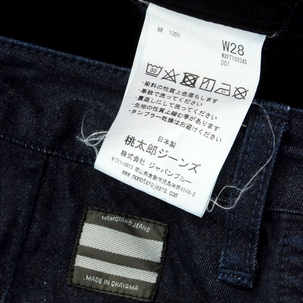 【中古】モモタロウ ジーンズ MOMOTARO JEANS コットン ジーンズ デニムパンツ ネイビー【 28 】【 状態ランクB 】【 メンズ 】