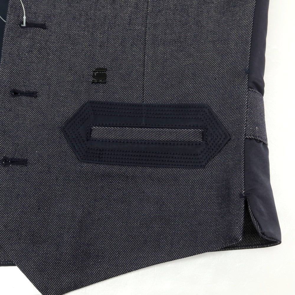 【中古】ジースターロウ G-STAR RAW デニム カジュアル系ジレ ベスト ネイビー【 XXS 】【 状態ランクA 】【 メンズ 】