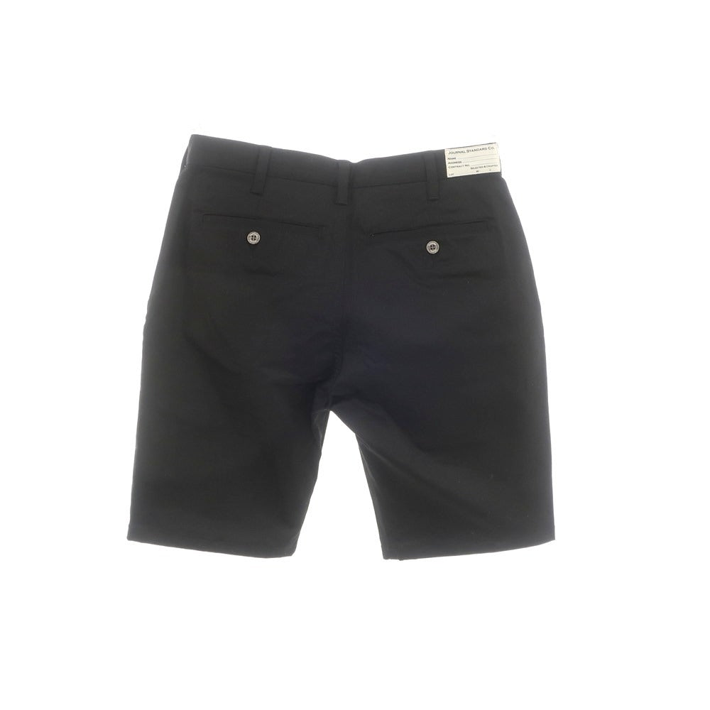【中古】【未使用】ジャーナルスタンダード JOURNAL STANDARD ストレッチ コットン ショートパンツ ブラック【 M 】【 状態ランクS 】【 メンズ 】