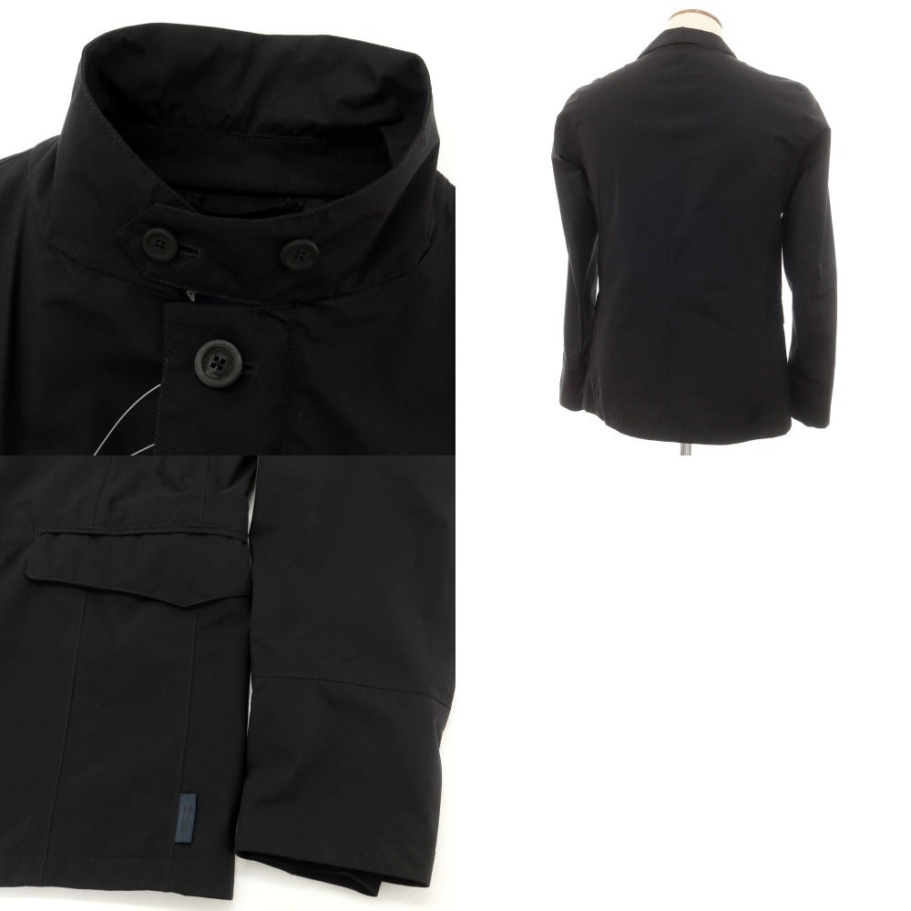 【中古】ヘルノ Herno Laminor GORE-TEX カジュアルジャケット ブラック【 46 】【 状態ランクB 】【 メンズ 】