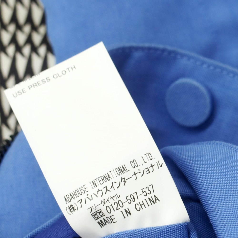 【中古】デザインワークス DESIGNWORKS ポリエステル フーデッドコート ブルー【 46 】【 状態ランクC 】【 メンズ 】