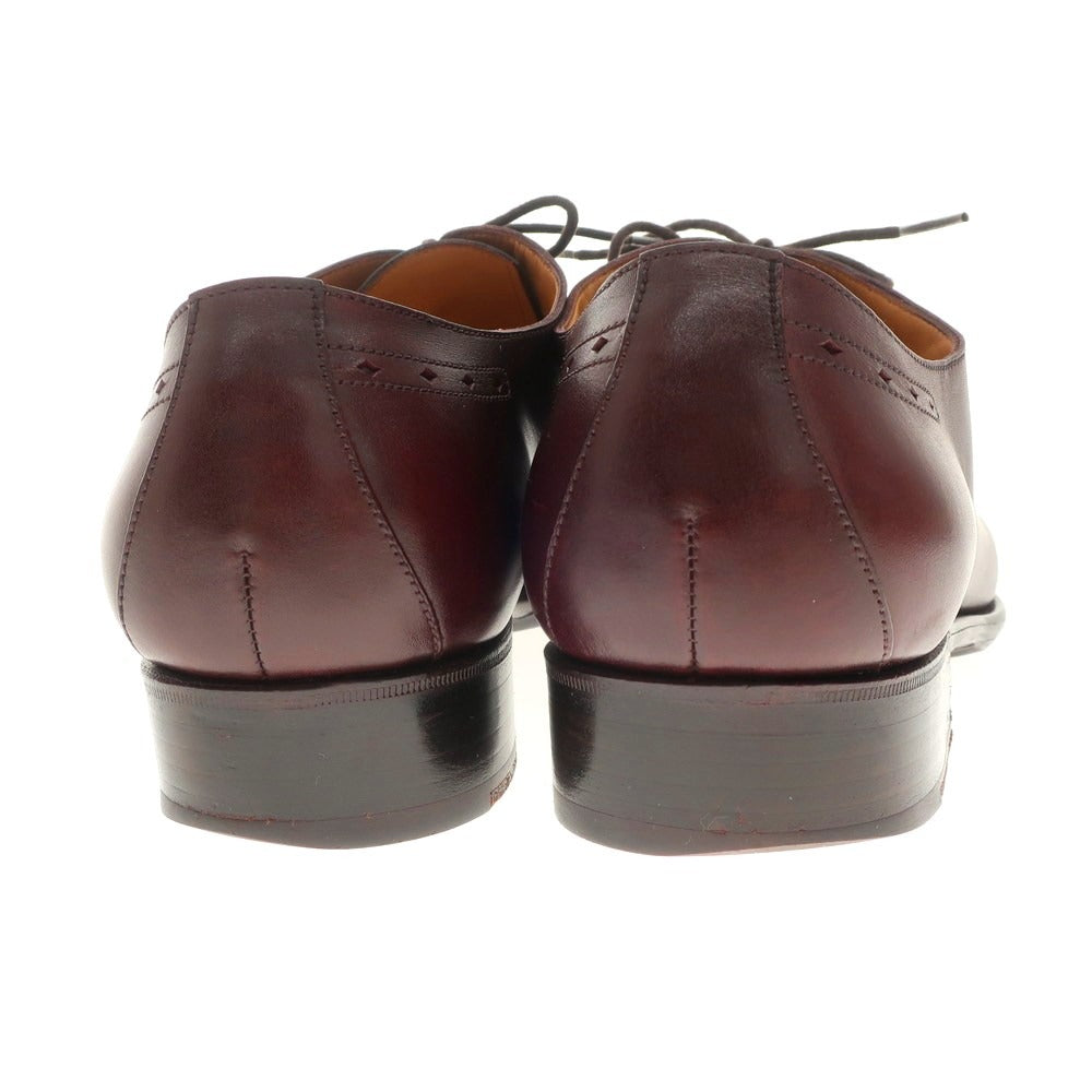 【中古】ジェイエムウエストン J.M WESTON ホールカット スワールモカシン ドレスシューズ バーガンディ【 9 E 】【 状態ランクC 】【 メンズ 】