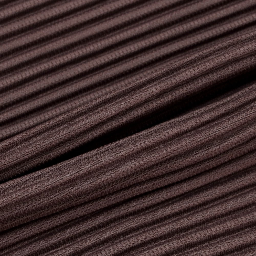 【中古】オム プリッセ イッセイミヤケ HOMME PLISSE ISSEY MIYAKE 2024年秋冬 プリーツ Vネック カットソー バイオレットグレー【 表記なし(L位) 】【 状態ランクA 】【 メンズ 】