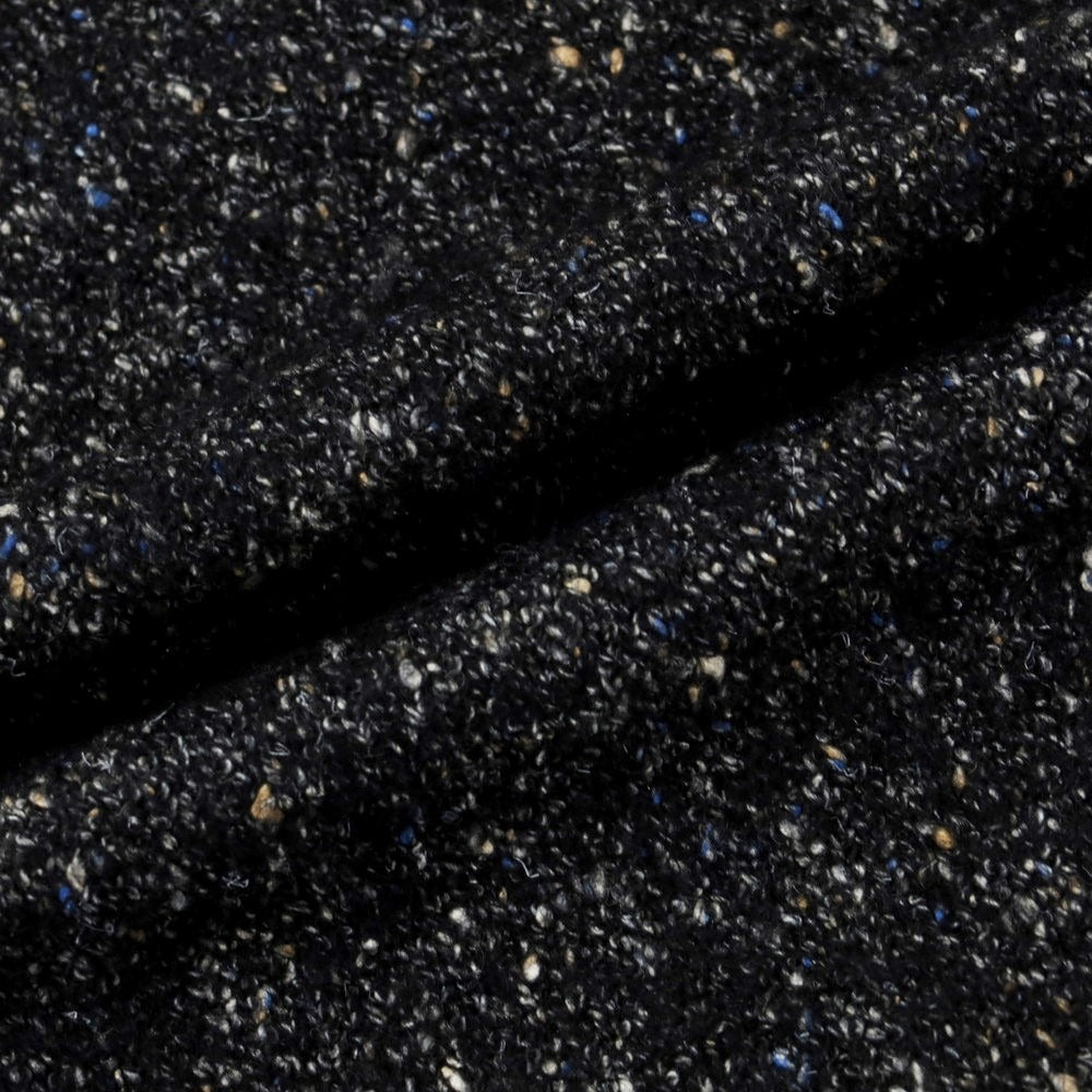 【中古】ロベルトコリーナ ROBERTO COLLINA ストレッチ ウールナイロンシルク クルーネック プルオーバーニット ブラック【 46 】【 状態ランクB 】【 メンズ 】