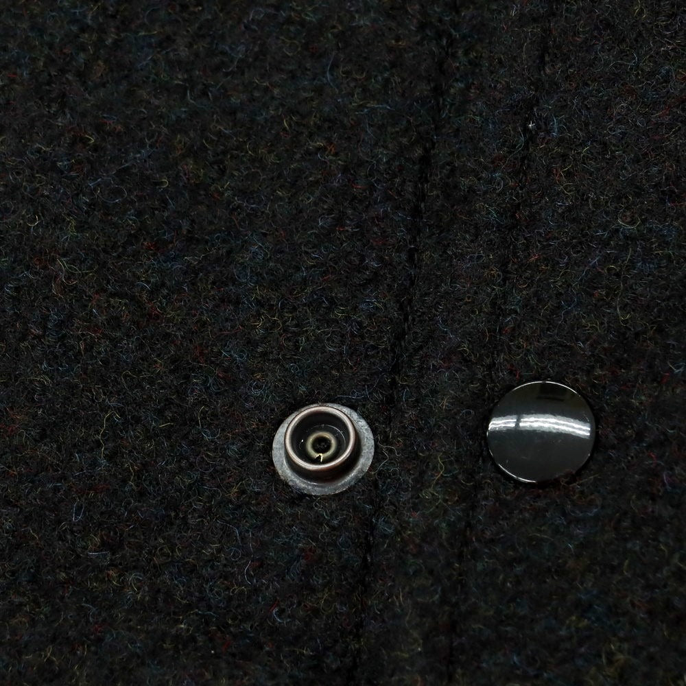 【中古】シオタ CIOTA ウール レザー スタジャン ブルゾン ブラック【 表記なし(XL位) 】【 状態ランクA 】【 メンズ 】