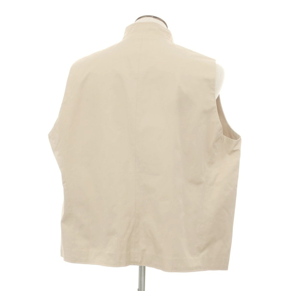 【中古】リバーバレイト REVERBERATE コットン ワイド ノースリーブ ブルゾン ベージュ【 表記なし (L位) 】【 状態ランクB 】【 メンズ 】