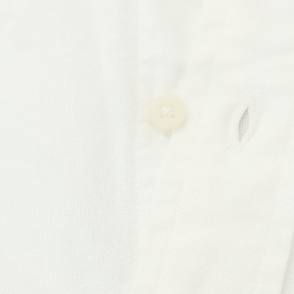 【中古】ギットマンブラザーズ GITMANBROS オックスフォード コットン ボタンダウン カジュアルシャツ ホワイト【 18 1/2 】【 状態ランクB 】【 メンズ 】