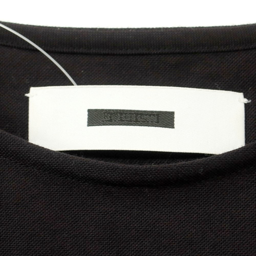 【中古】リバーバレイト REVERBERATE コットン クルーネック プルオーバー カジュアルシャツ ブラック【 38 】【 状態ランクB 】【 メンズ 】