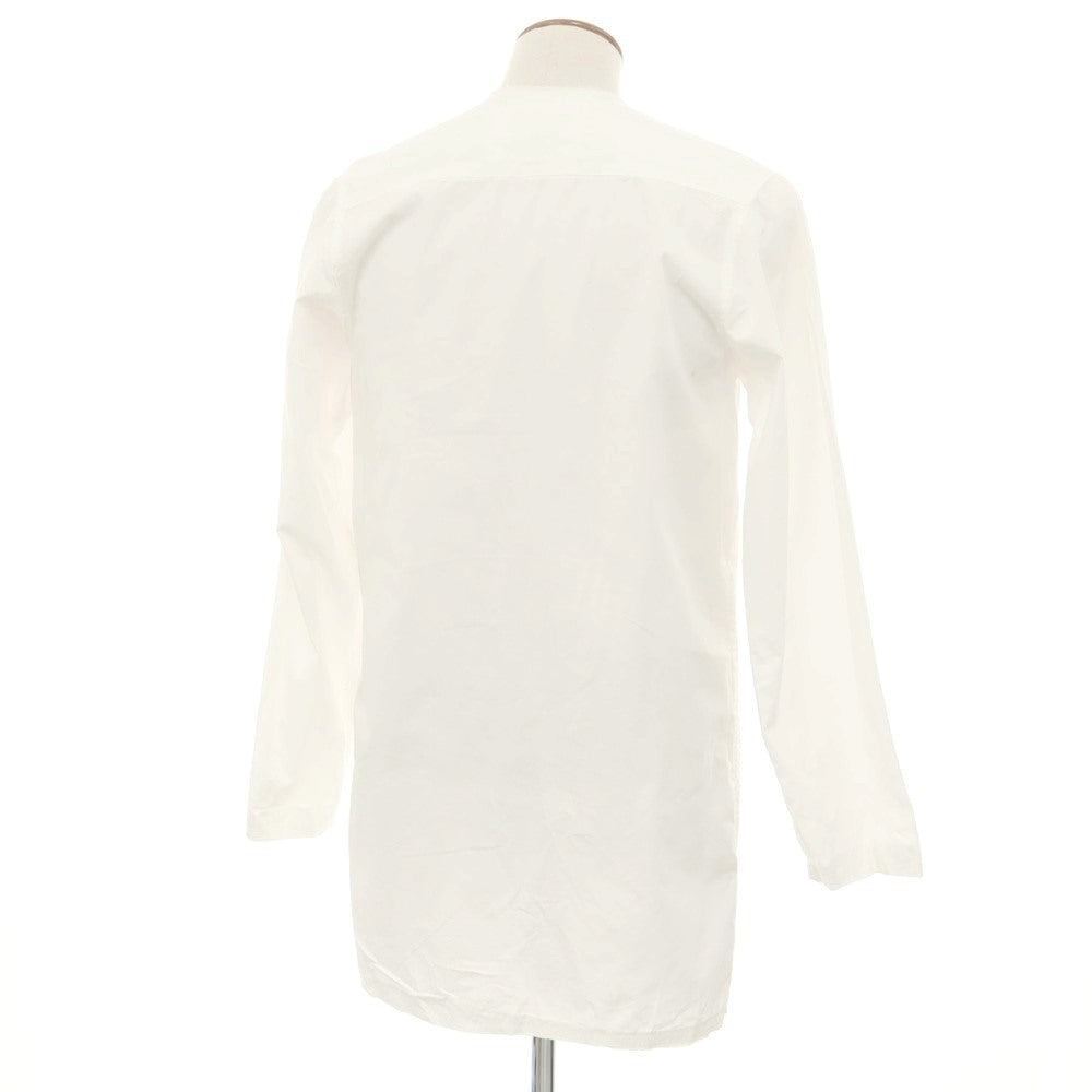 【中古】ペーパーメン PAPERMEN コットン系 ノーカラー カジュアルシャツ ホワイト【 表記なし 】【 状態ランクB 】【 メンズ 】