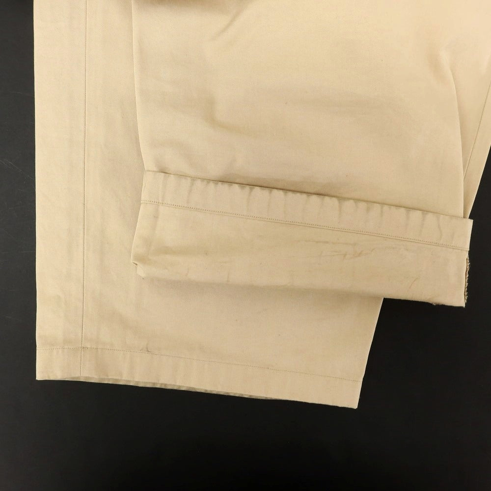 【中古】リバーバレイト REVERBERATE コットン イージーパンツ ベージュ【 表記なし(M位) 】【 状態ランクC 】【 メンズ 】