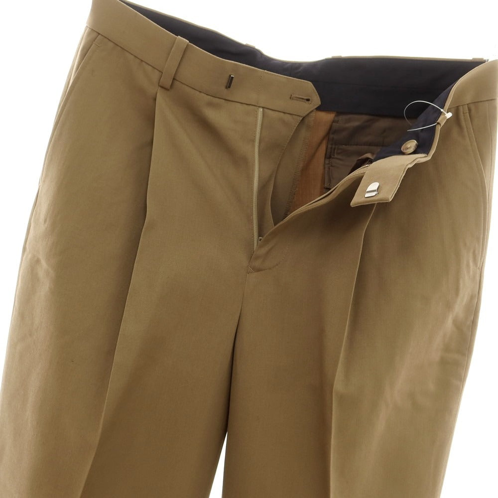 【中古】サブレーションズ SUBLATIONS ウール カジュアルスラックスパンツ ライトブラウン【 2 】【 状態ランクB 】【 メンズ 】