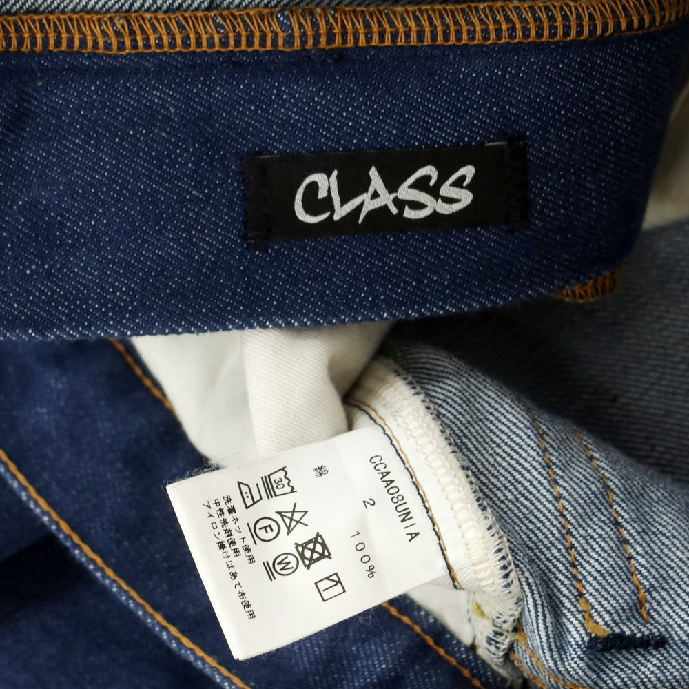 【中古】クラス CLASS ジーンズ デニムパンツ ライトネイビー【 2 】【 状態ランクB 】【 メンズ 】