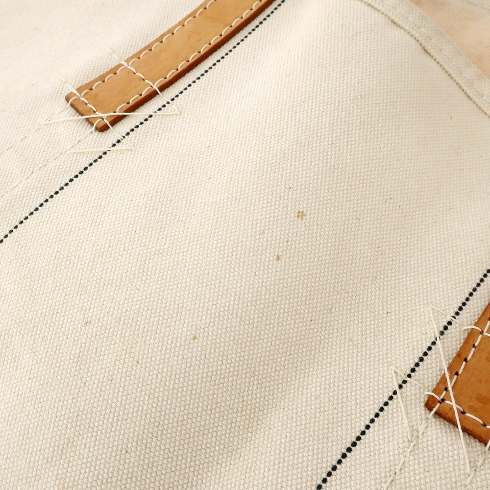 【中古】スタジオライン STUDIOLINE キャンバス トートバッグ ナチュラルxベージュ【 状態ランクC 】【 メンズ 】