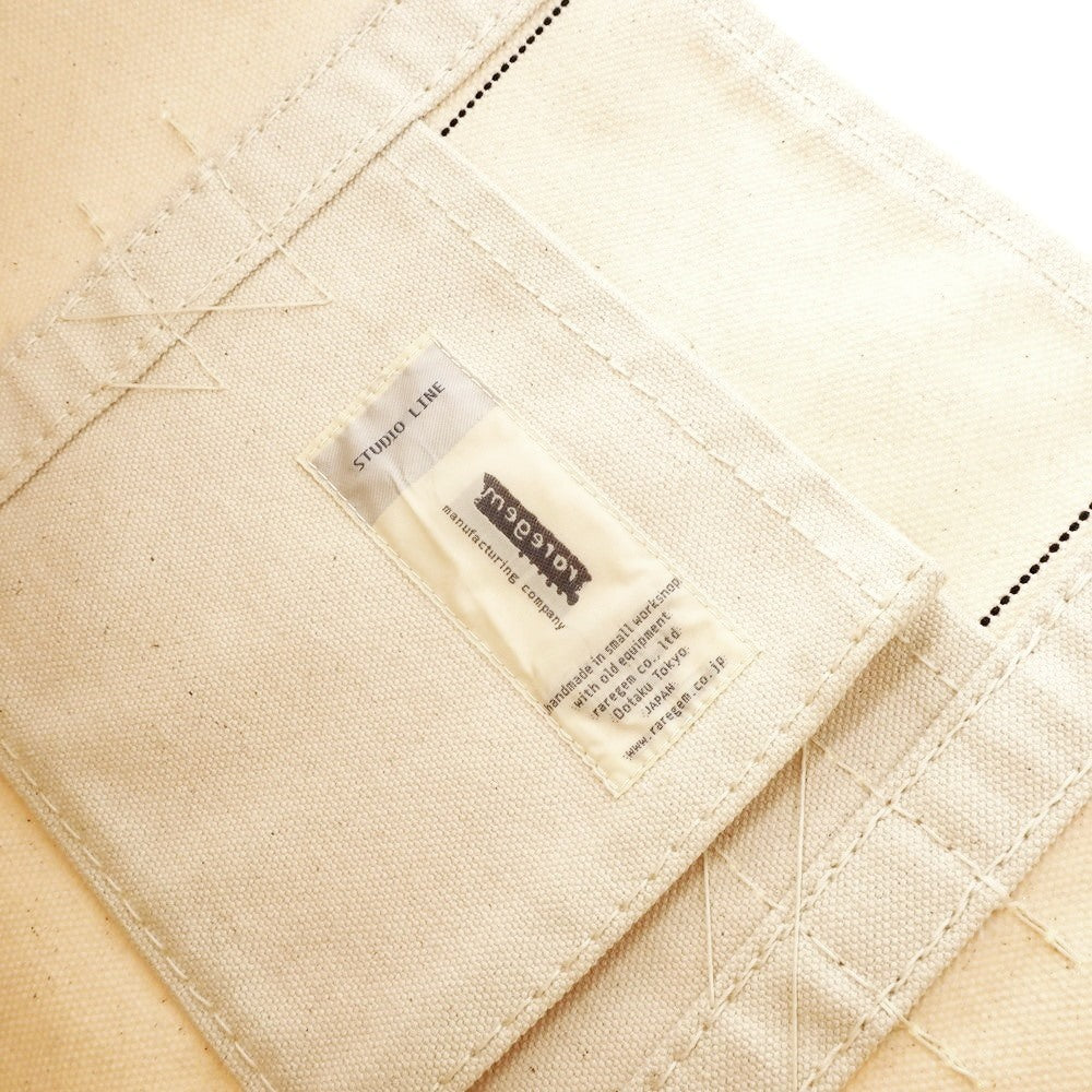 【中古】スタジオライン STUDIOLINE キャンバス トートバッグ ナチュラルxベージュ【 状態ランクC 】【 メンズ 】