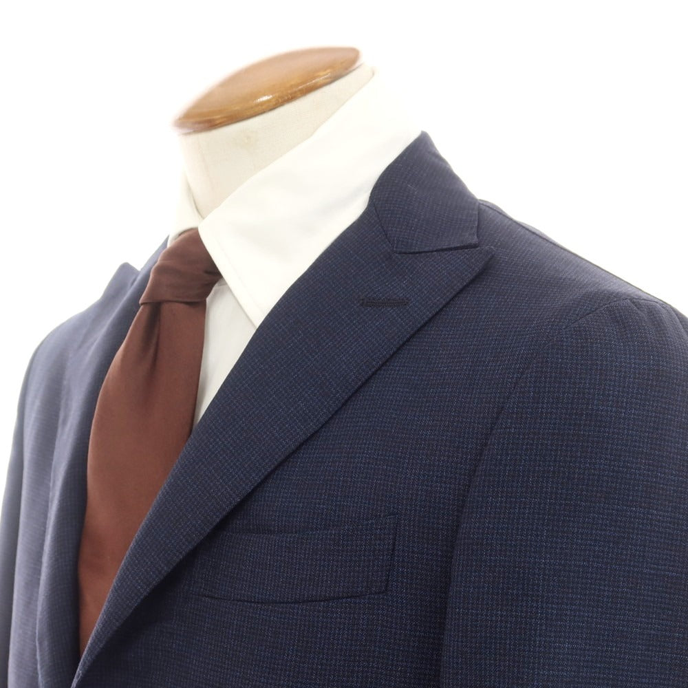 【中古】ザ ジジ THE GIGI ウール 2つボタンスーツ ネイビー【 46 】【 状態ランクB 】【 メンズ 】